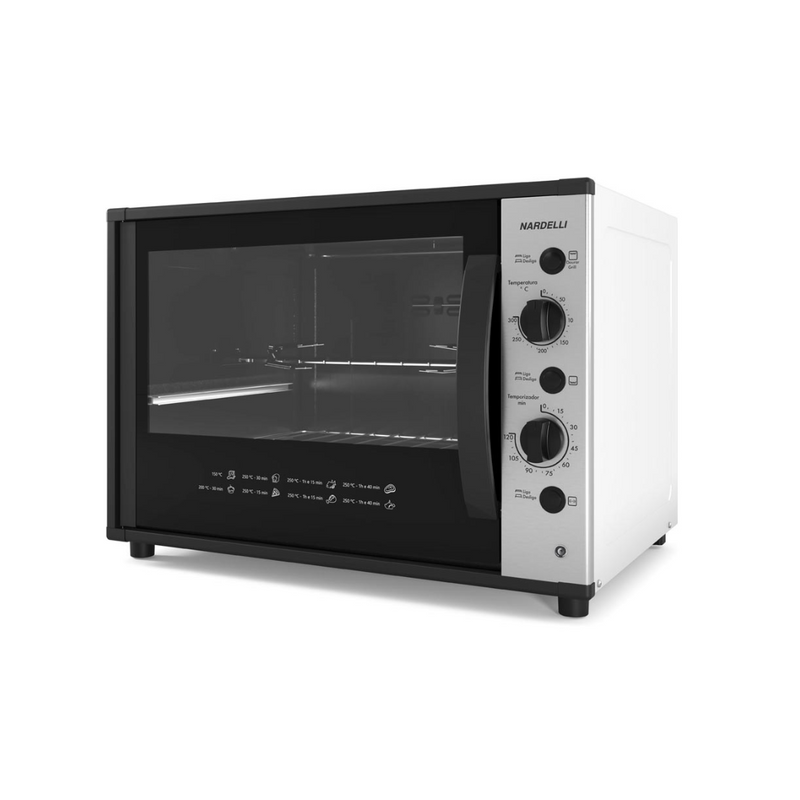 FORNO ELETRICO NARDELLI SMART 60L PRETO