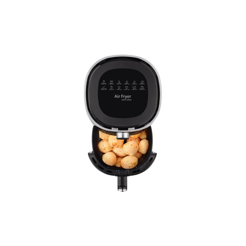 FRITADEIRA AIR FRYER MULTILASER 3,5L 60MIN TEMP 200C C/ CESTA